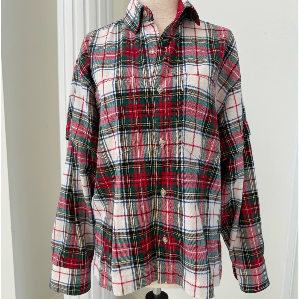Vintage Valentino Jeans Flannel Shirt - Size 37